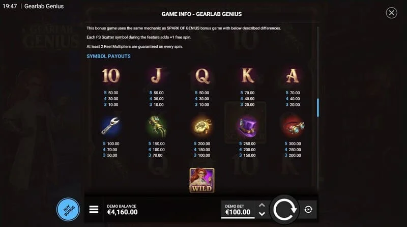 Gearlab Genius - nasc Synced Reels le comharthaí comhionanna